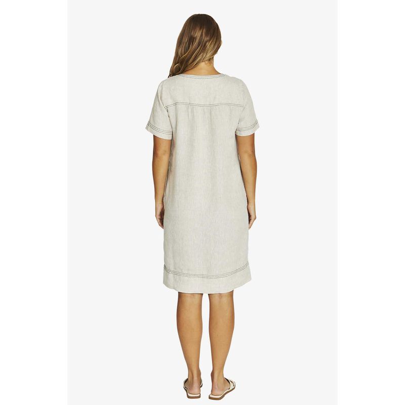 Jump Tack Stitch Dress image number 5
